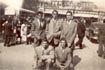 Ram&oacute;n Betes, Miguel Ros y Jos&eacute; Sanfelix -de pie- Antonio Marco y Vicente Martinez agachados