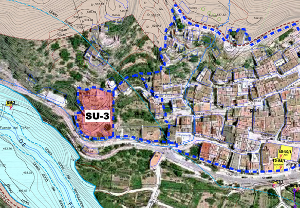 Situaci&oacute;n de la zona SU-3 seg&uacute;n el Ayuntamiento 